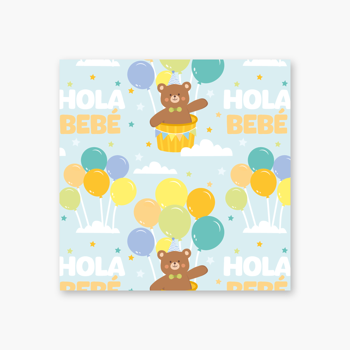 6160021242 - PMED BEBE OSITO ENTRE NUBES