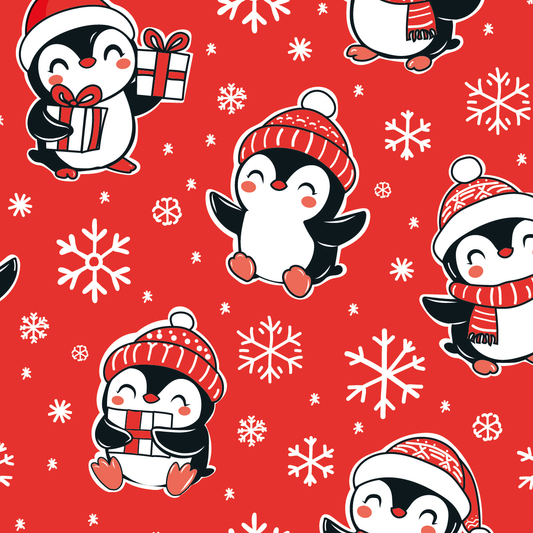 6560025330 - PMED PINGUINOS FIESTA NAVIDENA